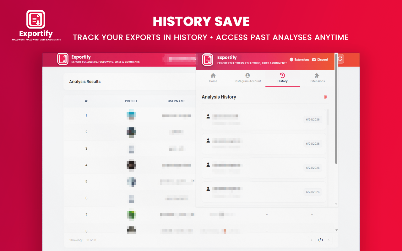 Export Instagram Followers and Engagement Data to Excel/CSV/JSON (Free & Safe)