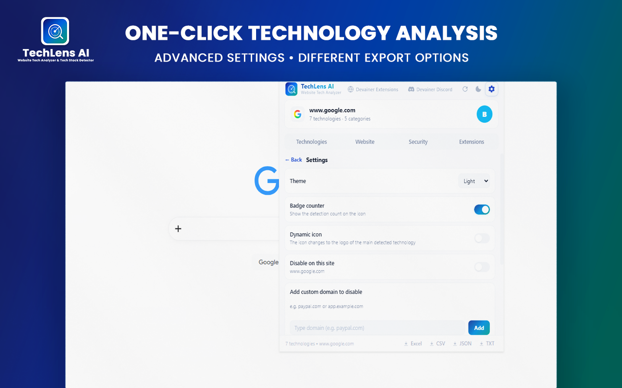 How to Analyze Any Website Tech Stack with TechLens AI