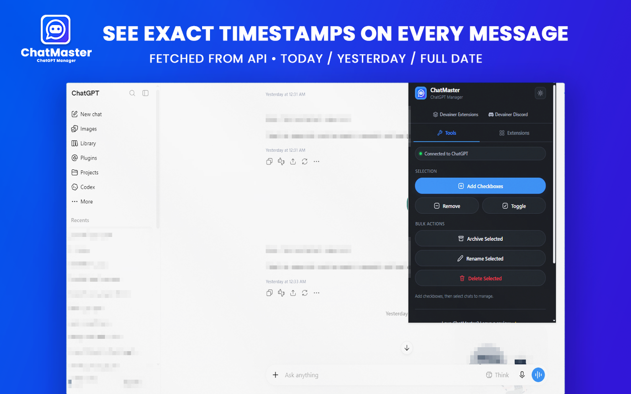 How to Manage and Clean Up ChatGPT History with ChatMaster