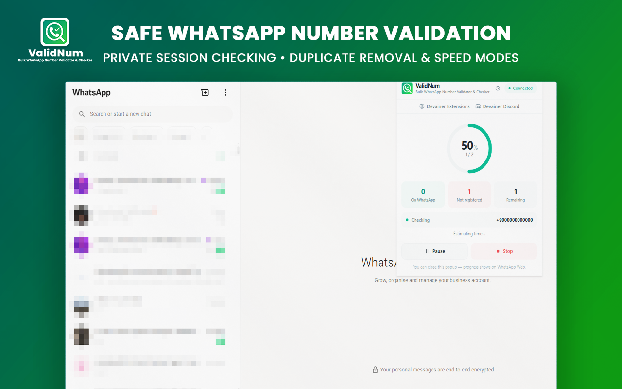 How to Validate and Check Bulk WhatsApp Numbers with ValidNum